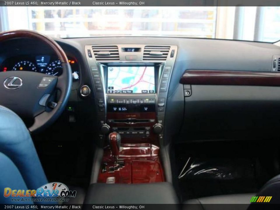2007 Lexus LS 460 Mercury Metallic / Black Photo #32