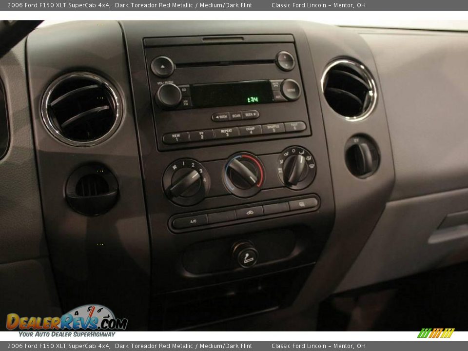 2006 Ford F150 XLT SuperCab 4x4 Dark Toreador Red Metallic / Medium/Dark Flint Photo #12