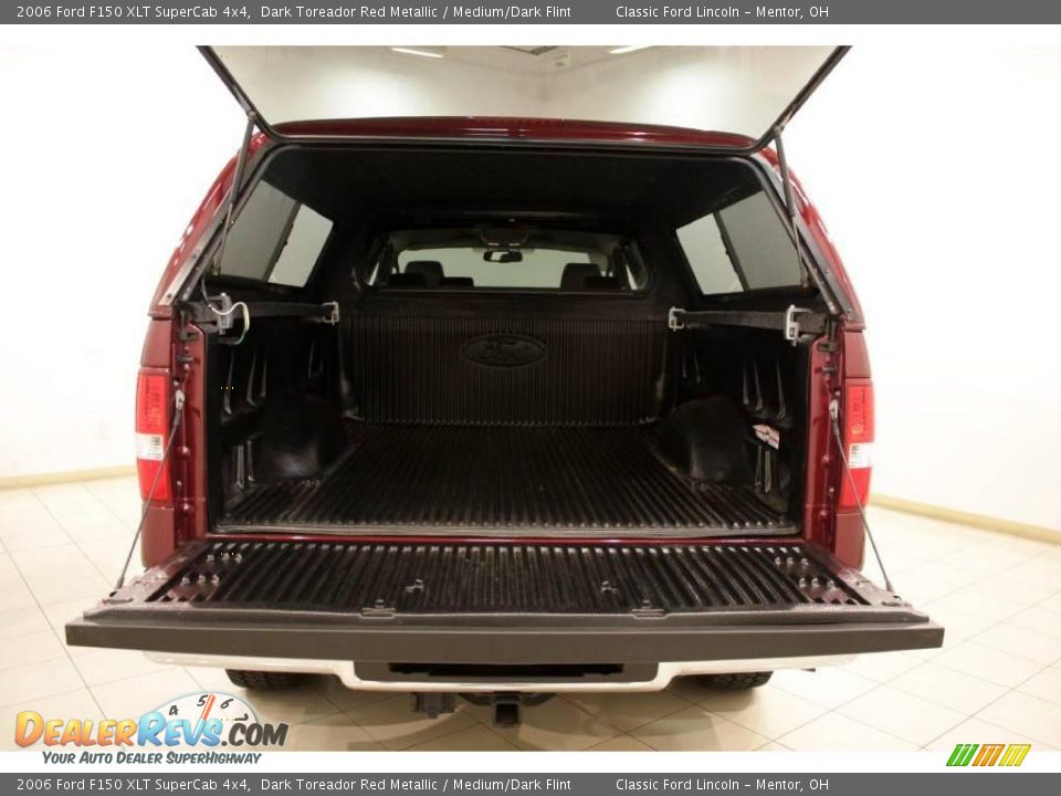 2006 Ford F150 XLT SuperCab 4x4 Dark Toreador Red Metallic / Medium/Dark Flint Photo #16