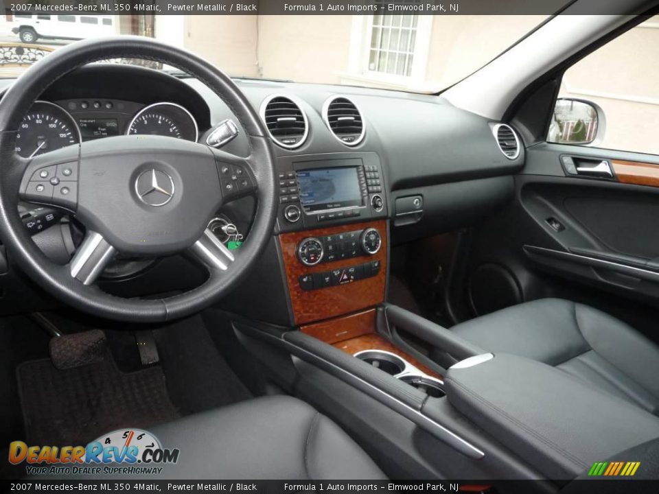 2007 Mercedes-Benz ML 350 4Matic Pewter Metallic / Black Photo #5