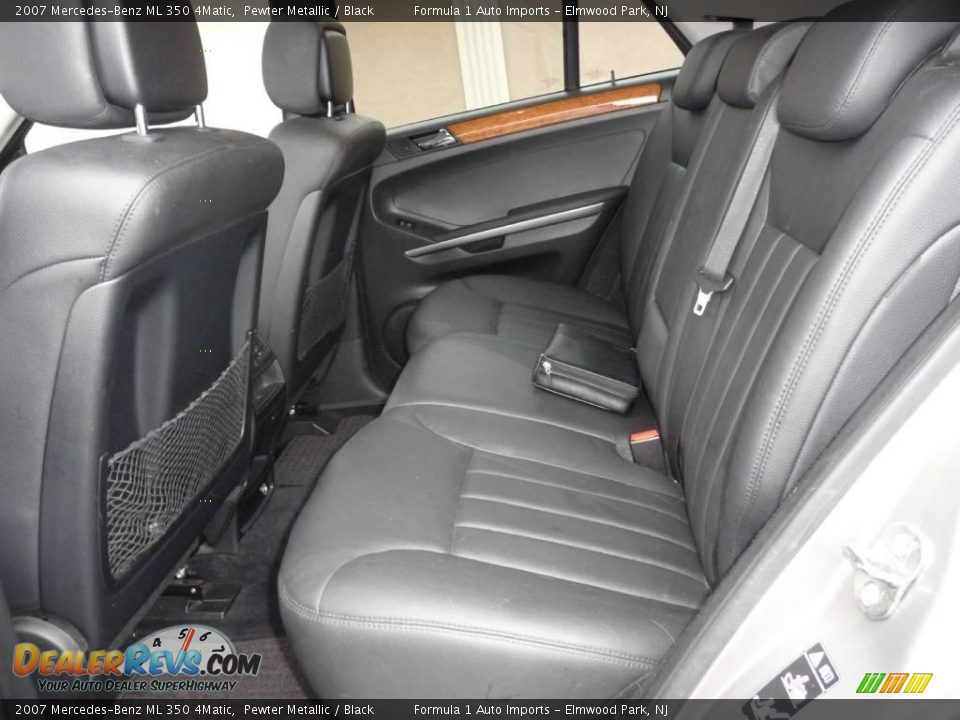2007 Mercedes-Benz ML 350 4Matic Pewter Metallic / Black Photo #8