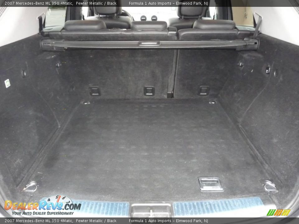 2007 Mercedes-Benz ML 350 4Matic Pewter Metallic / Black Photo #13