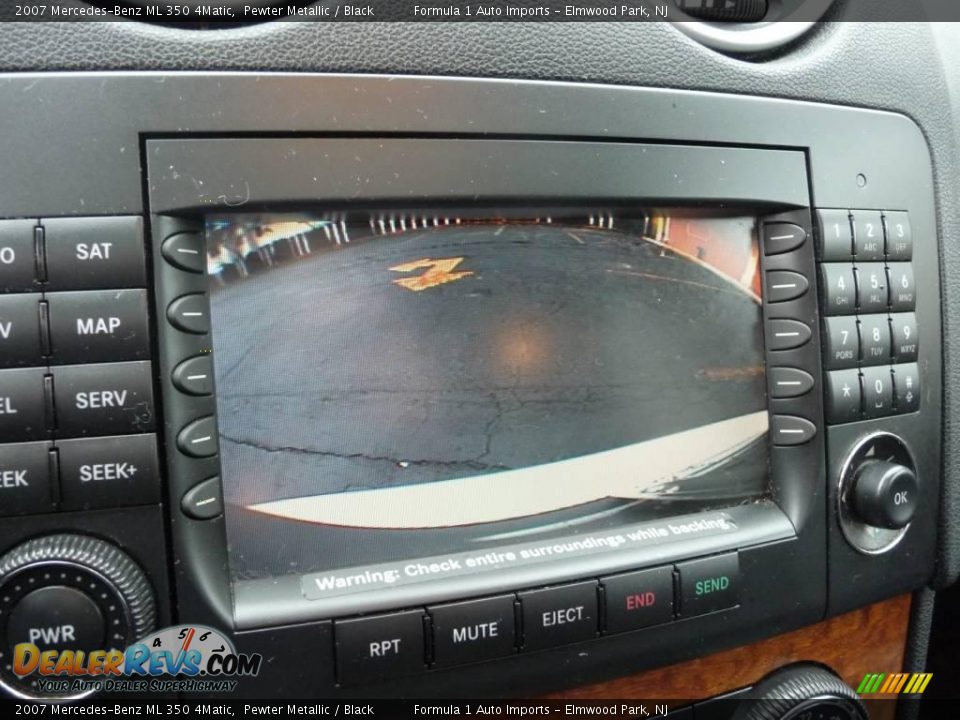 2007 Mercedes-Benz ML 350 4Matic Pewter Metallic / Black Photo #14