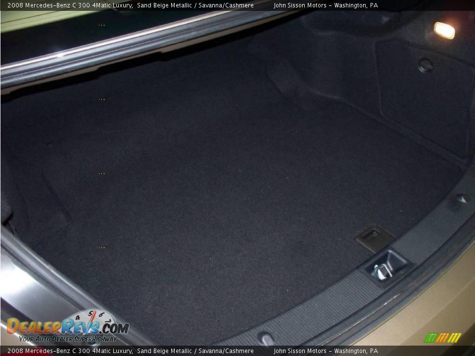2008 Mercedes-Benz C 300 4Matic Luxury Sand Beige Metallic / Savanna/Cashmere Photo #23
