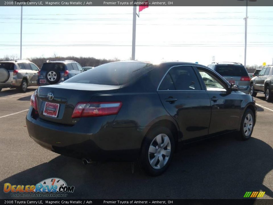 2008 Toyota Camry LE Magnetic Gray Metallic / Ash Photo #5