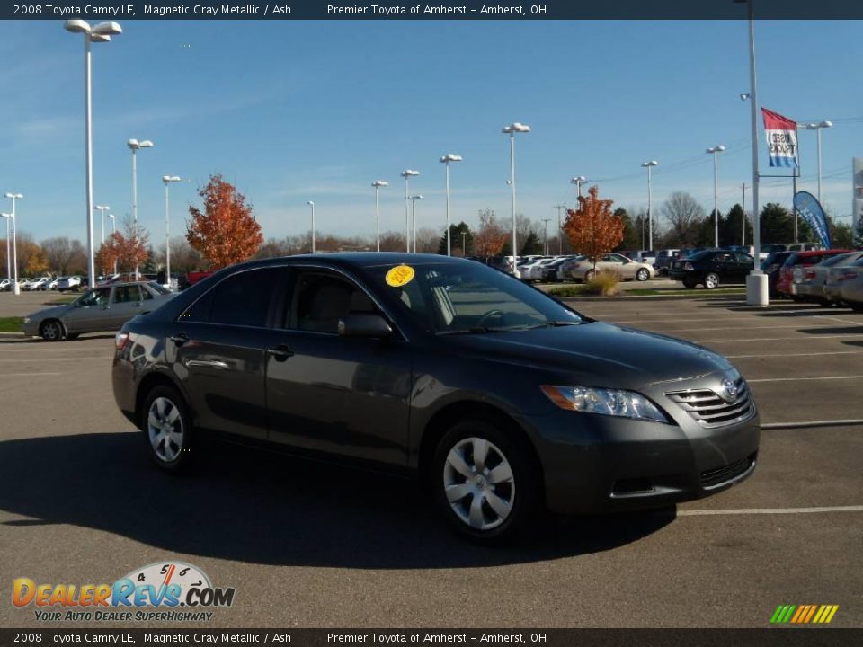 2008 Toyota Camry LE Magnetic Gray Metallic / Ash Photo #7