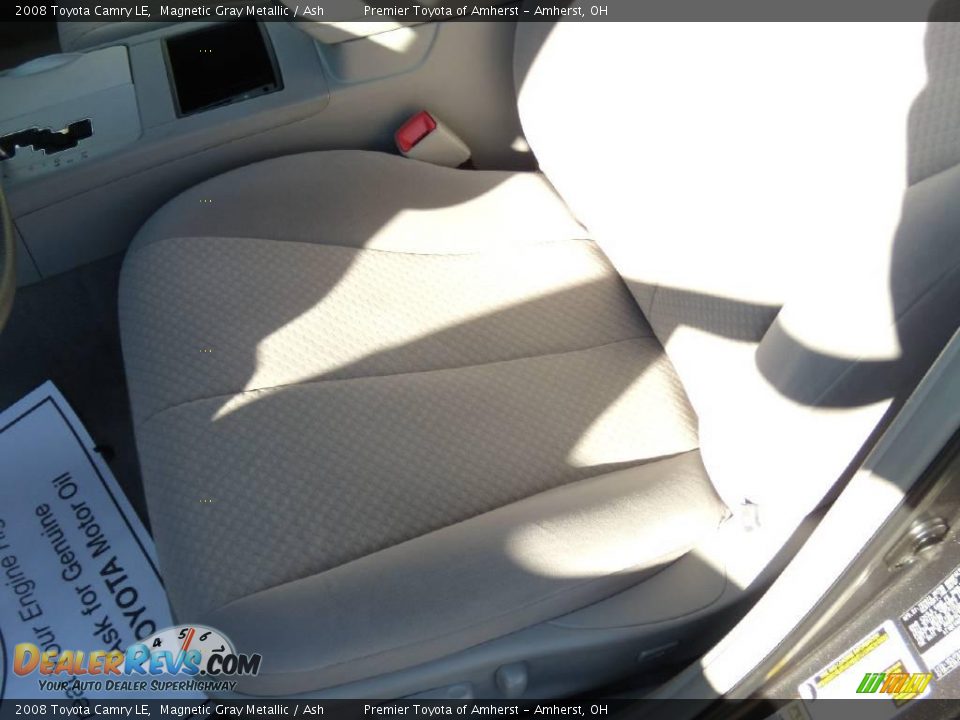 2008 Toyota Camry LE Magnetic Gray Metallic / Ash Photo #9
