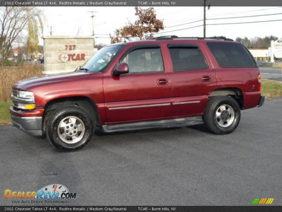 2002 Chevrolet Tahoe LT 4x4 Redfire Metallic / Medium Gray/Neutral Photo #1