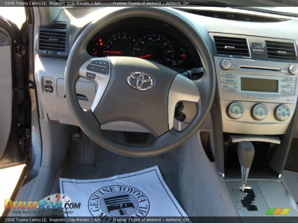 2008 Toyota Camry LE Magnetic Gray Metallic / Ash Photo #13