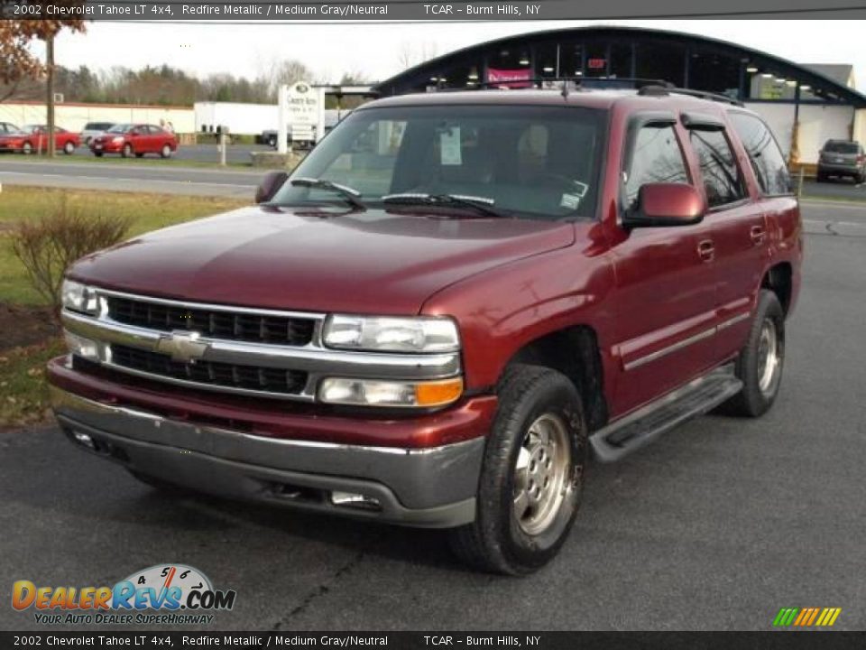 2002 Chevrolet Tahoe LT 4x4 Redfire Metallic / Medium Gray/Neutral Photo #2