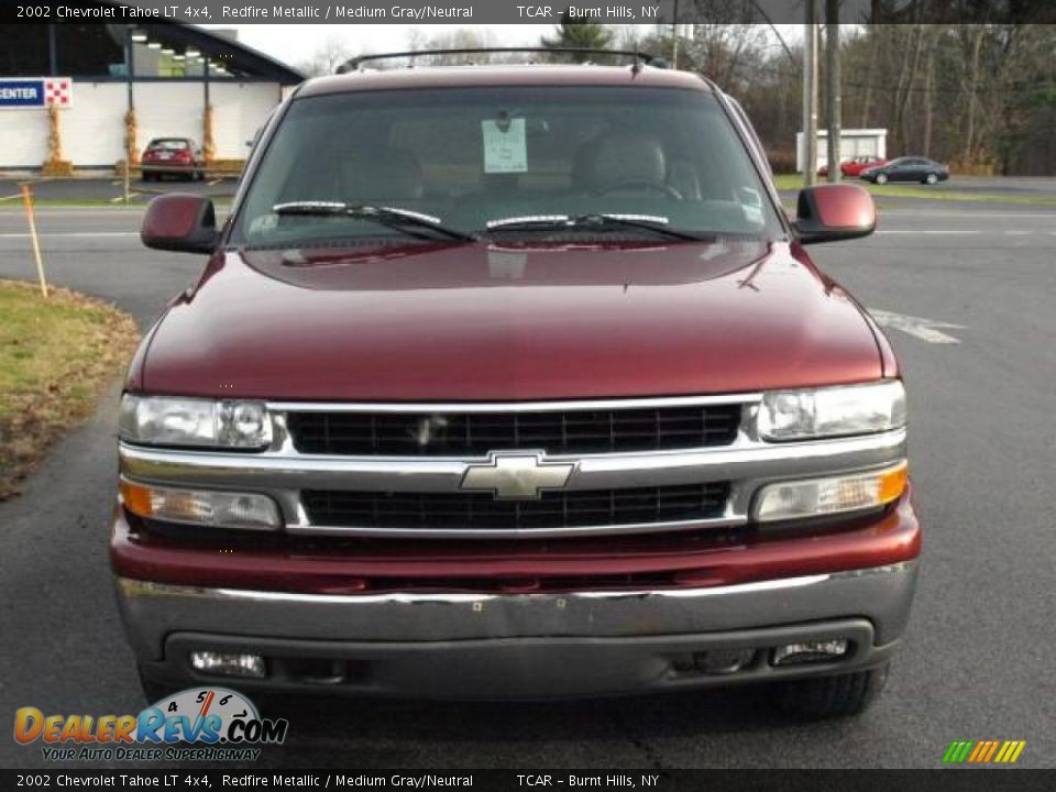 2002 Chevrolet Tahoe LT 4x4 Redfire Metallic / Medium Gray/Neutral Photo #3