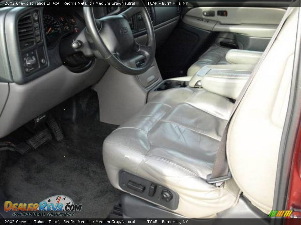 2002 Chevrolet Tahoe LT 4x4 Redfire Metallic / Medium Gray/Neutral Photo #6