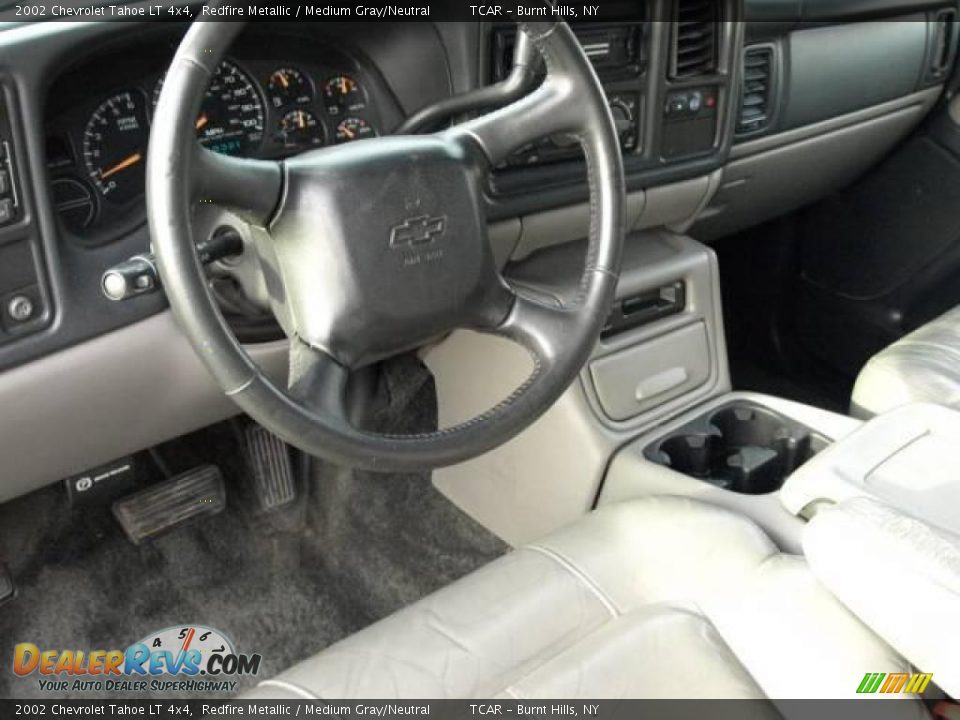 2002 Chevrolet Tahoe LT 4x4 Redfire Metallic / Medium Gray/Neutral Photo #7