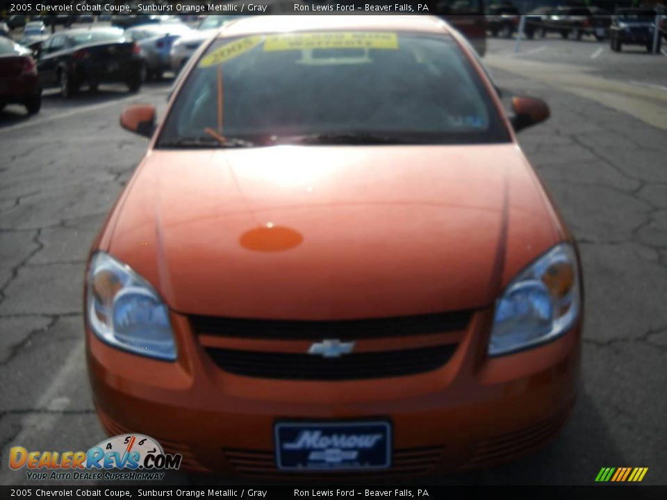 2005 Chevrolet Cobalt Coupe Sunburst Orange Metallic / Gray Photo #19