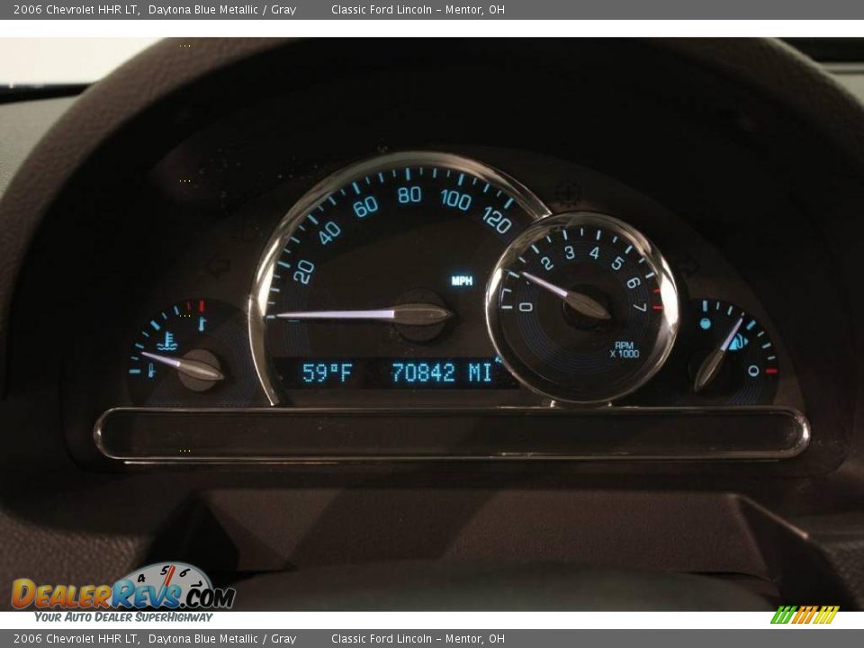 2006 Chevrolet HHR LT Daytona Blue Metallic / Gray Photo #10