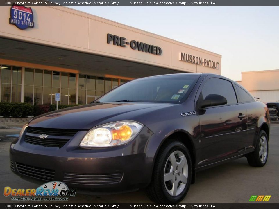 2006 Chevrolet Cobalt LS Coupe Majestic Amethyst Metallic / Gray Photo #1