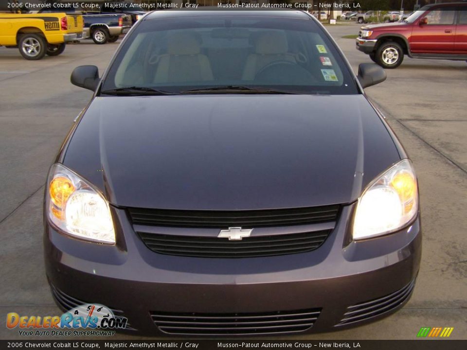 2006 Chevrolet Cobalt LS Coupe Majestic Amethyst Metallic / Gray Photo #8