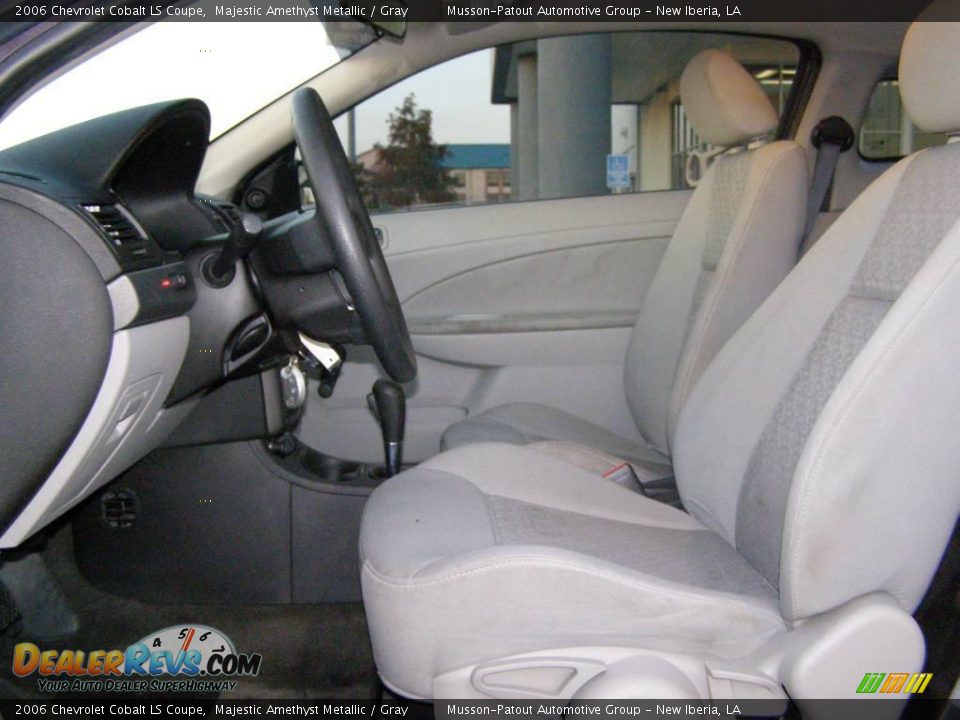 2006 Chevrolet Cobalt LS Coupe Majestic Amethyst Metallic / Gray Photo #9