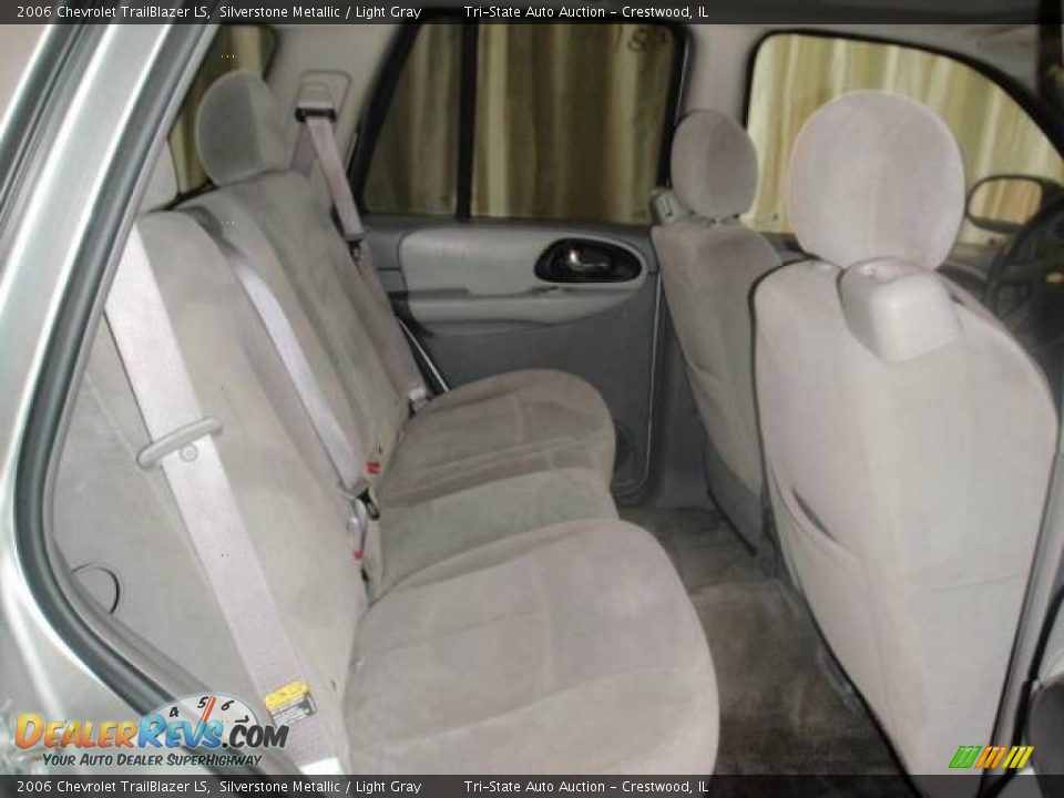 2006 Chevrolet TrailBlazer LS Silverstone Metallic / Light Gray Photo #6