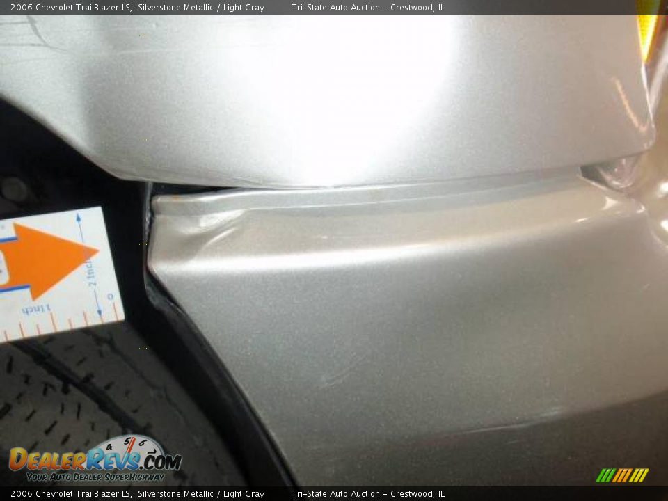 2006 Chevrolet TrailBlazer LS Silverstone Metallic / Light Gray Photo #12