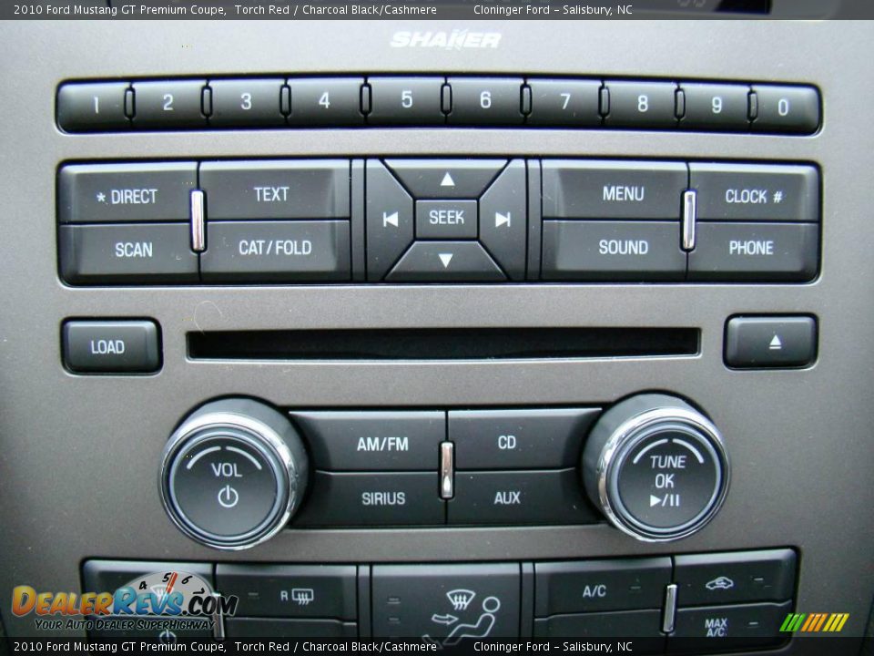 2010 Ford Mustang GT Premium Coupe Torch Red / Charcoal Black/Cashmere Photo #19