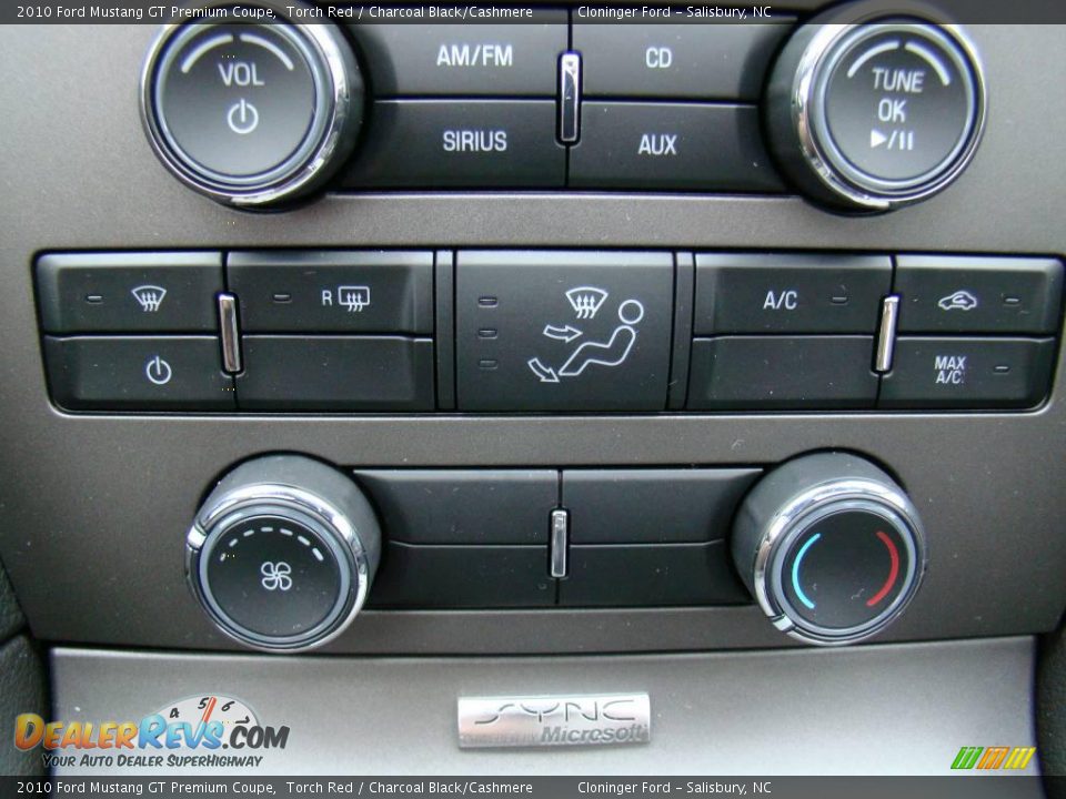 2010 Ford Mustang GT Premium Coupe Torch Red / Charcoal Black/Cashmere Photo #20