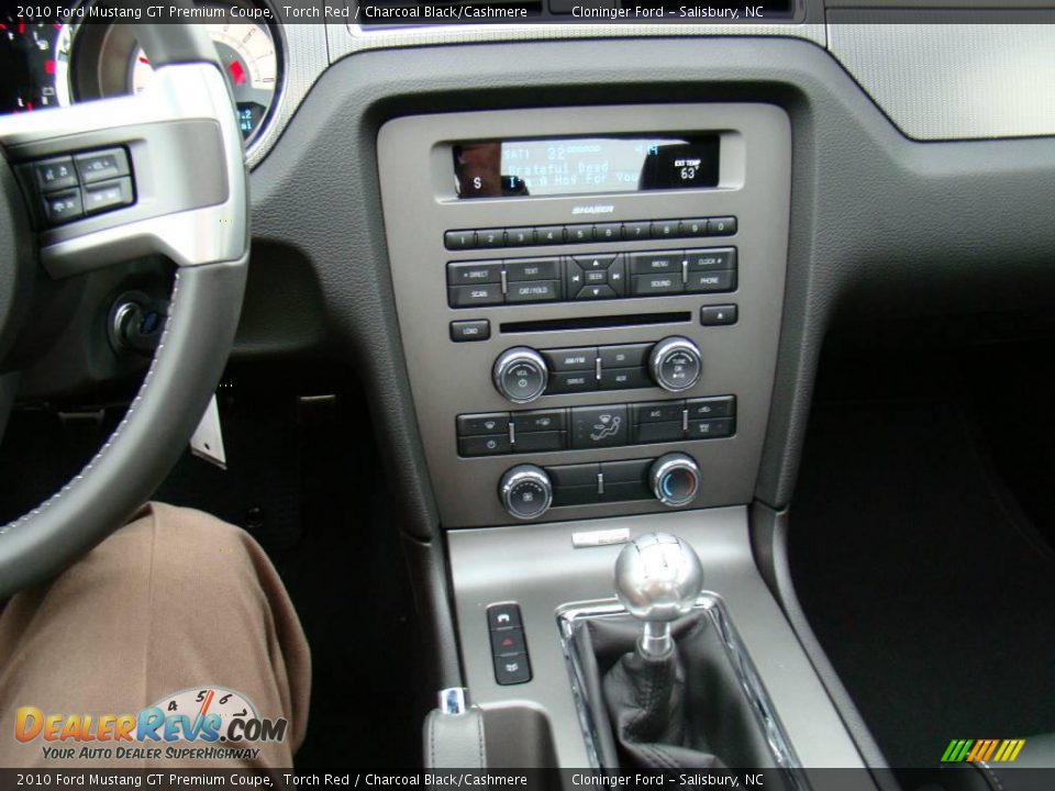 2010 Ford Mustang GT Premium Coupe Torch Red / Charcoal Black/Cashmere Photo #23