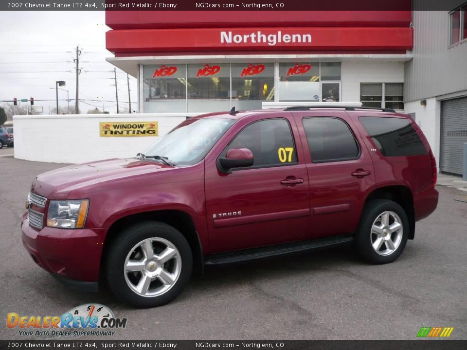 2007 Chevrolet Tahoe LTZ 4x4 Sport Red Metallic / Ebony Photo #1