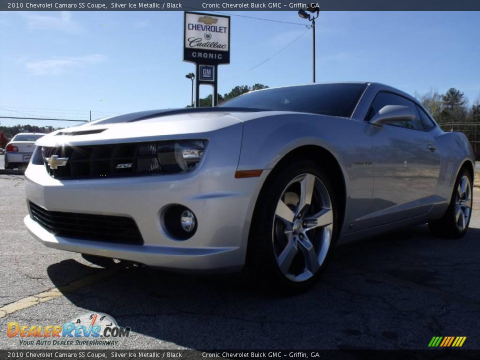 2010 Chevrolet Camaro SS Coupe Silver Ice Metallic / Black Photo #1