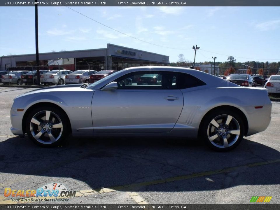 2010 Chevrolet Camaro SS Coupe Silver Ice Metallic / Black Photo #2