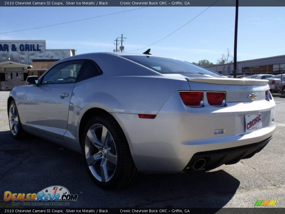 2010 Chevrolet Camaro SS Coupe Silver Ice Metallic / Black Photo #3