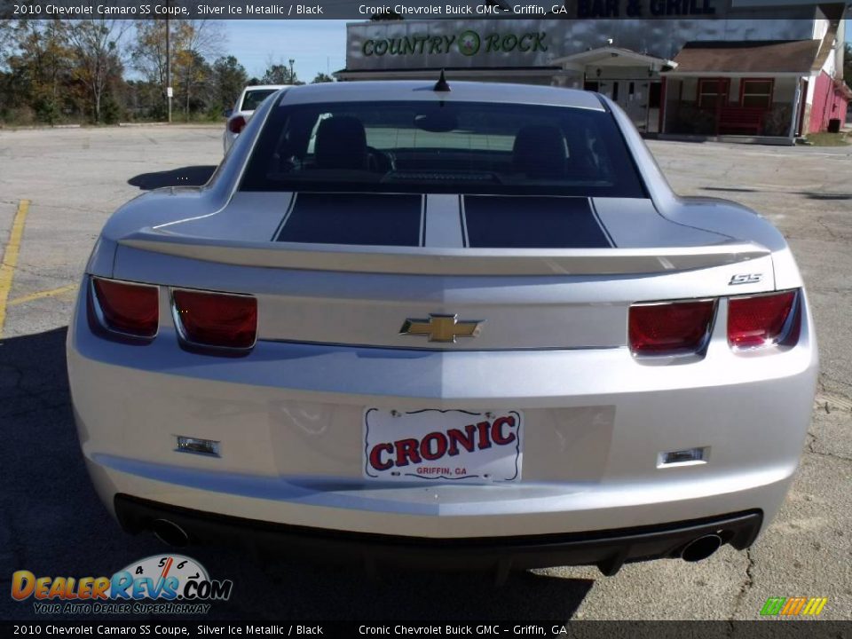 2010 Chevrolet Camaro SS Coupe Silver Ice Metallic / Black Photo #4