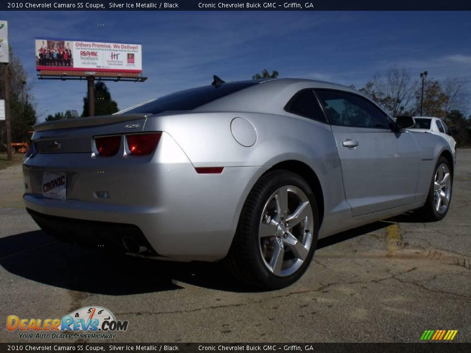 2010 Chevrolet Camaro SS Coupe Silver Ice Metallic / Black Photo #5