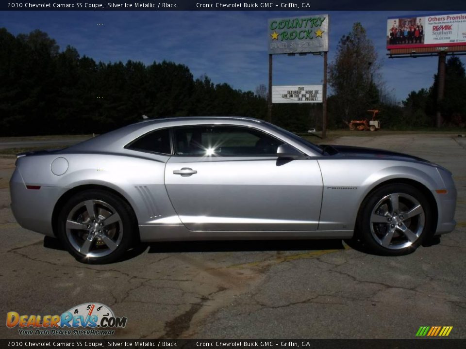 2010 Chevrolet Camaro SS Coupe Silver Ice Metallic / Black Photo #6