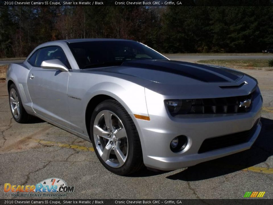 2010 Chevrolet Camaro SS Coupe Silver Ice Metallic / Black Photo #7