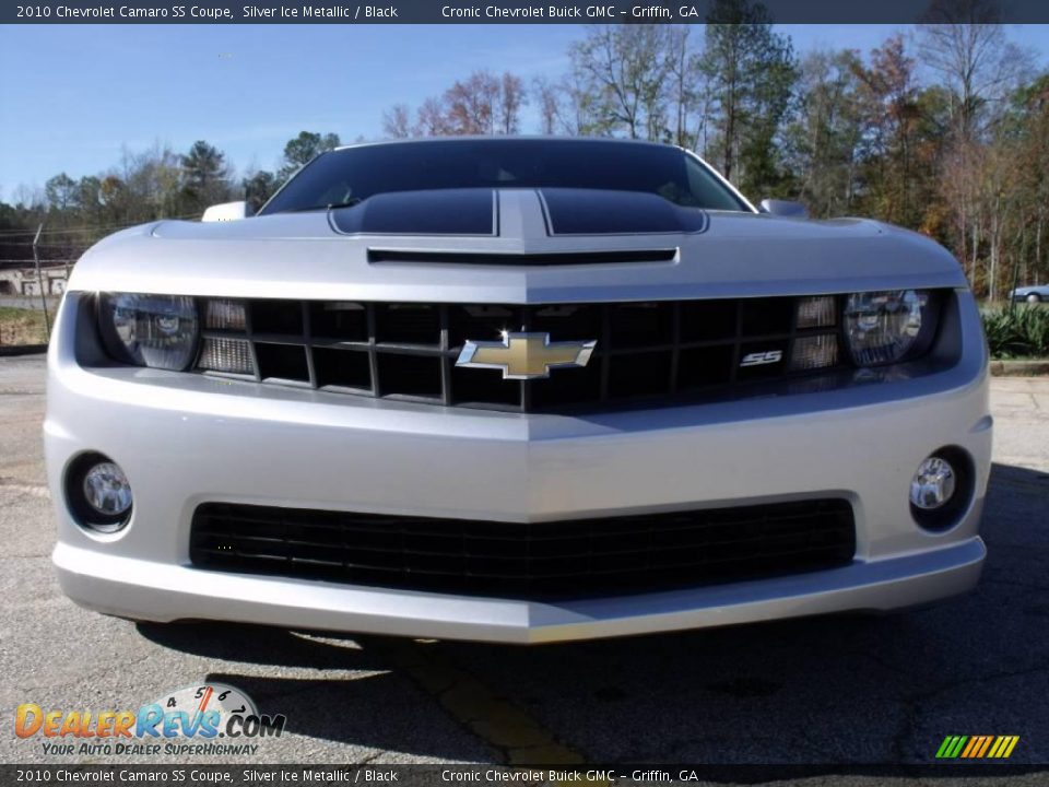 2010 Chevrolet Camaro SS Coupe Silver Ice Metallic / Black Photo #8