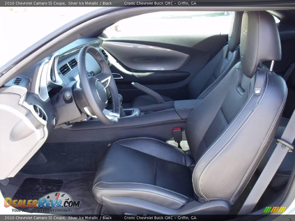 2010 Chevrolet Camaro SS Coupe Silver Ice Metallic / Black Photo #11