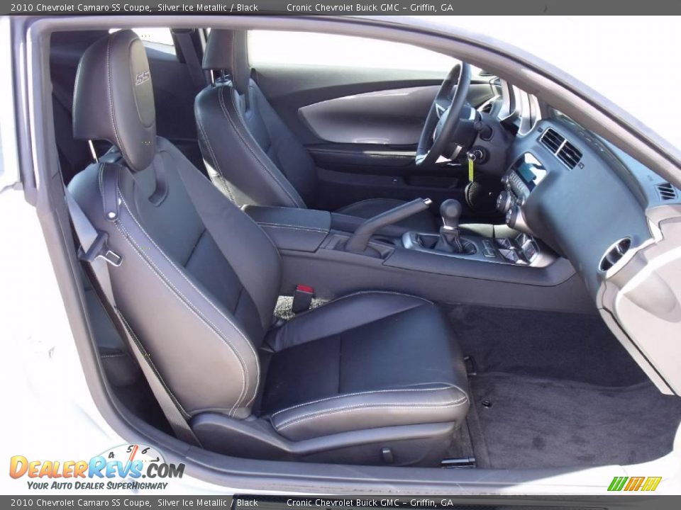 2010 Chevrolet Camaro SS Coupe Silver Ice Metallic / Black Photo #13