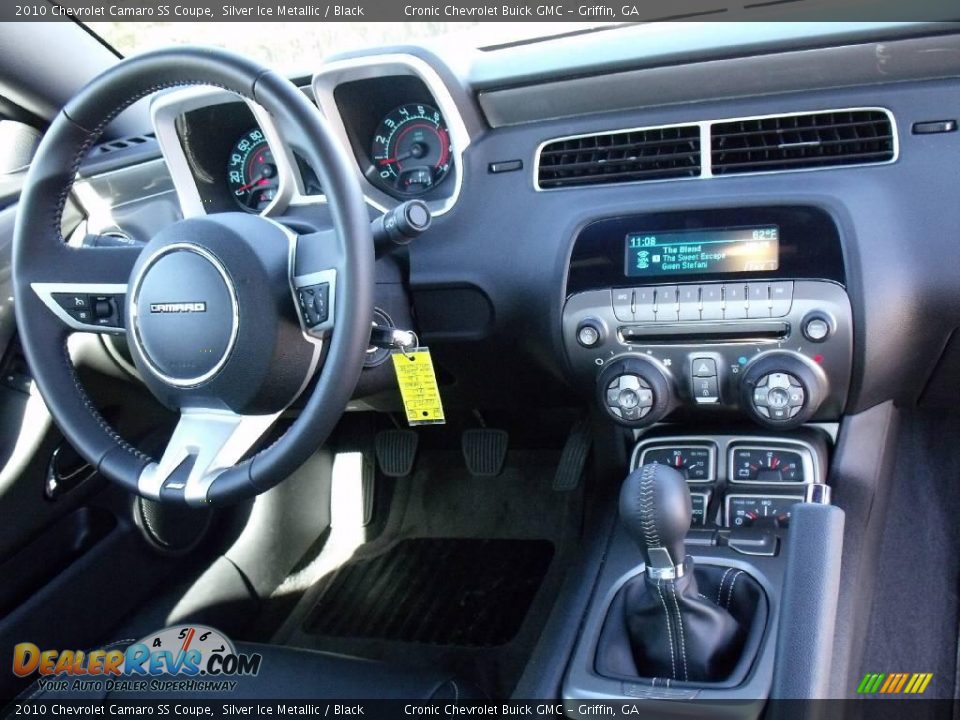 2010 Chevrolet Camaro SS Coupe Silver Ice Metallic / Black Photo #14