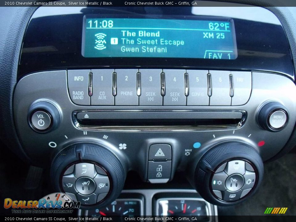 2010 Chevrolet Camaro SS Coupe Silver Ice Metallic / Black Photo #17