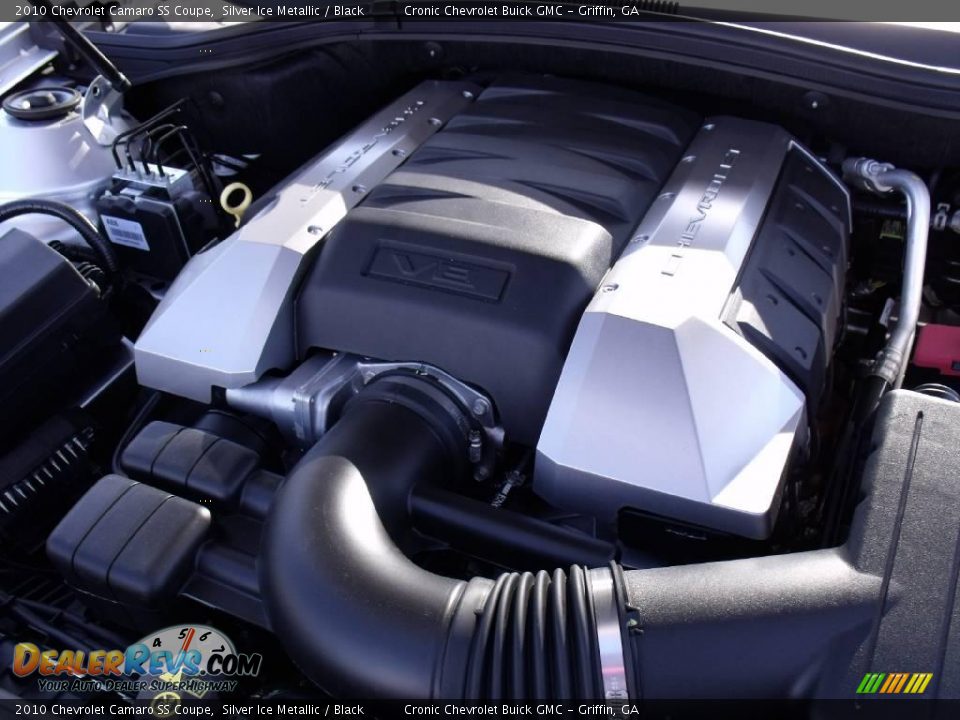 2010 Chevrolet Camaro SS Coupe Silver Ice Metallic / Black Photo #21