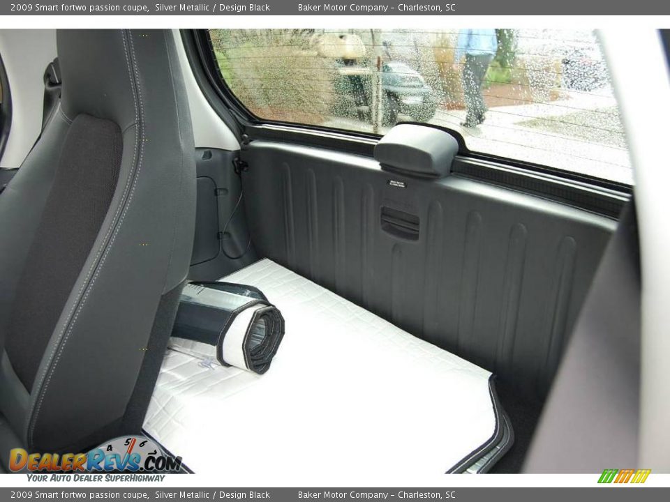 2009 Smart fortwo passion coupe Silver Metallic / Design Black Photo #6