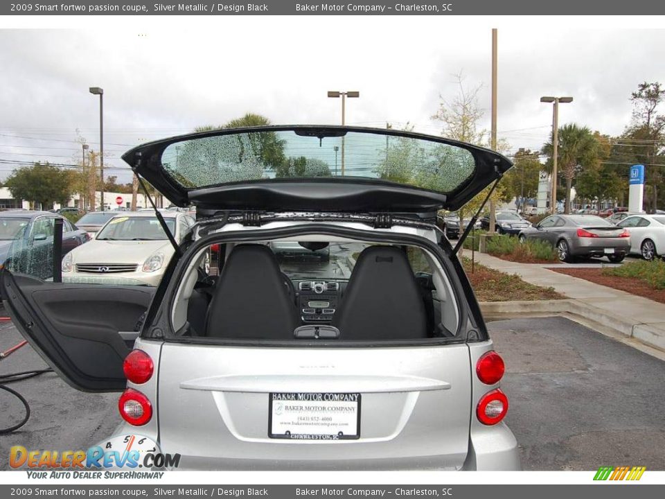 2009 Smart fortwo passion coupe Silver Metallic / Design Black Photo #8