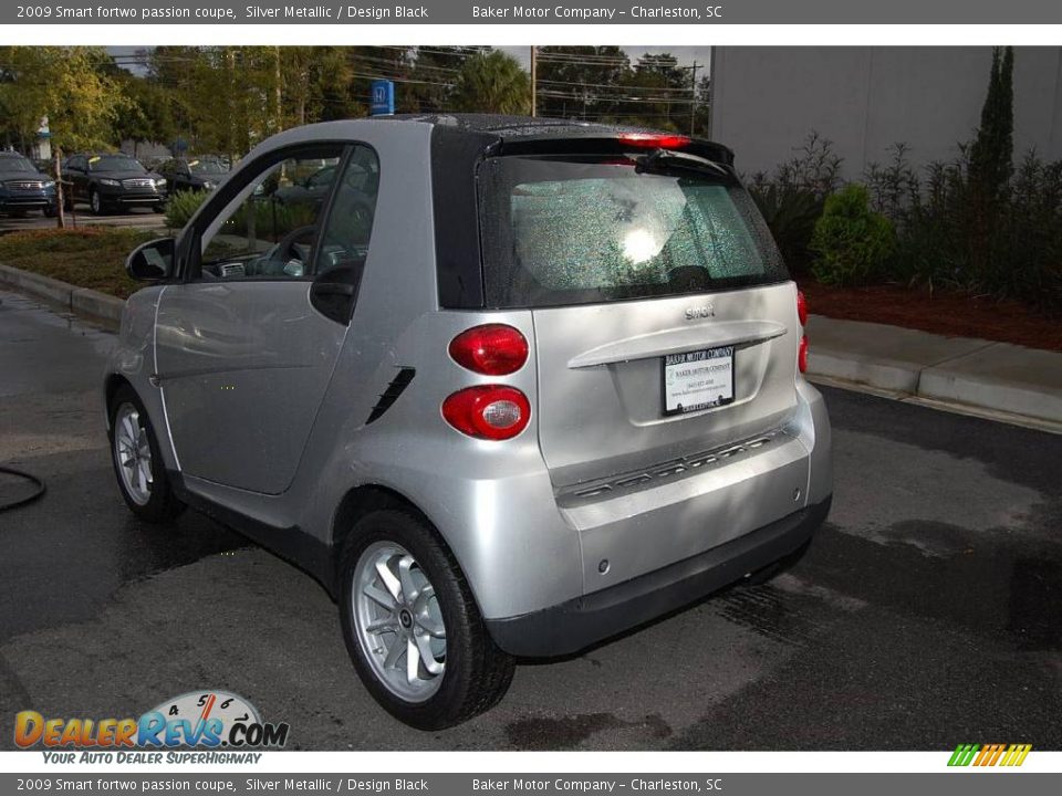 2009 Smart fortwo passion coupe Silver Metallic / Design Black Photo #16