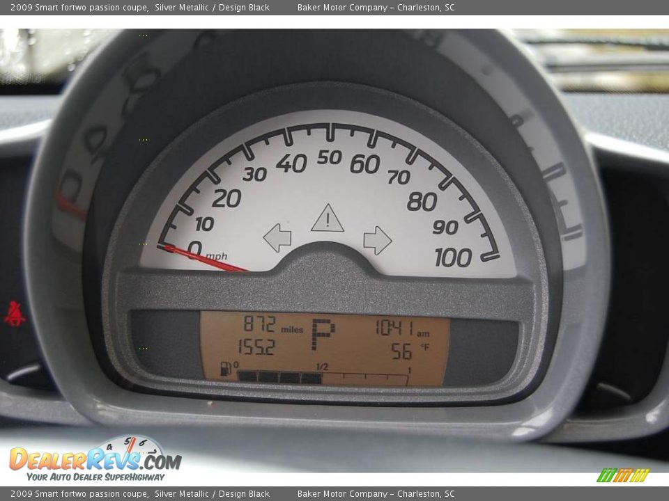 2009 Smart fortwo passion coupe Silver Metallic / Design Black Photo #20