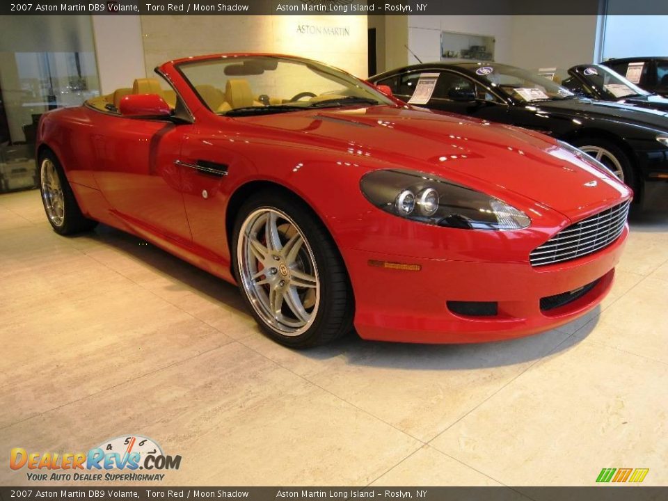 2007 Aston Martin DB9 Volante Toro Red / Moon Shadow Photo #1