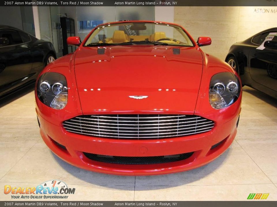 2007 Aston Martin DB9 Volante Toro Red / Moon Shadow Photo #2