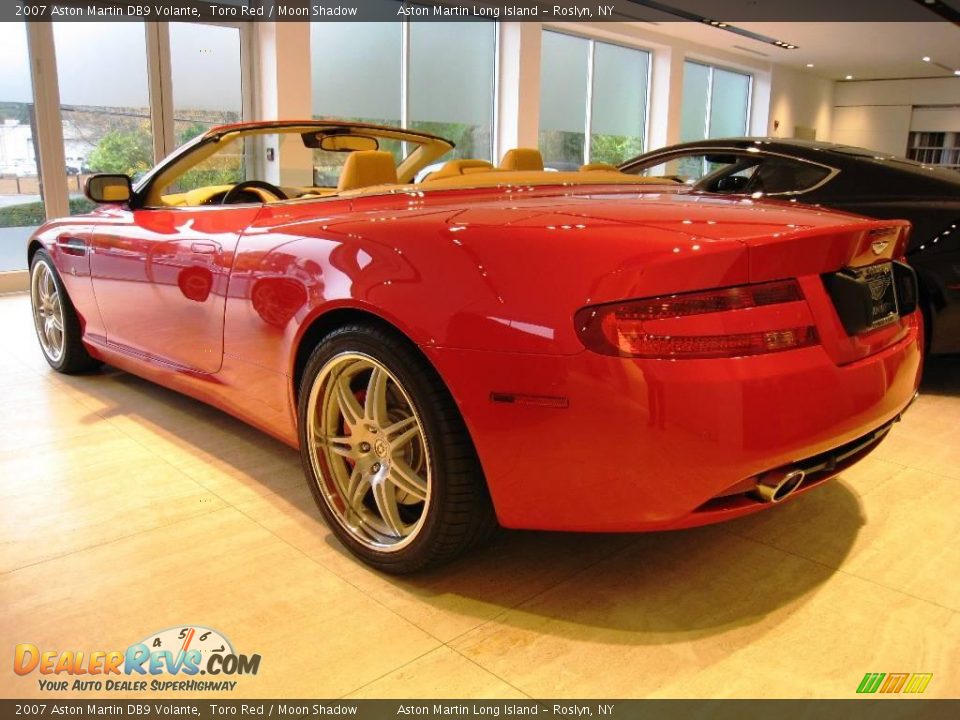 2007 Aston Martin DB9 Volante Toro Red / Moon Shadow Photo #4