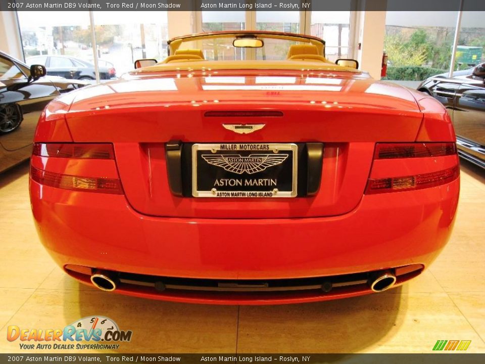 2007 Aston Martin DB9 Volante Toro Red / Moon Shadow Photo #5