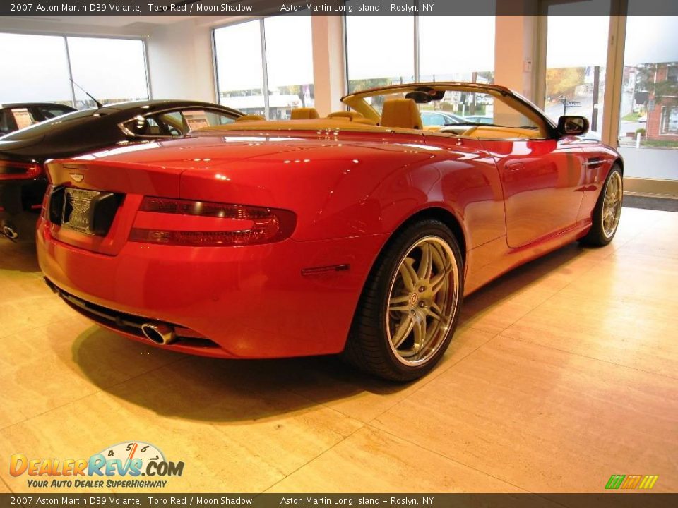 2007 Aston Martin DB9 Volante Toro Red / Moon Shadow Photo #6